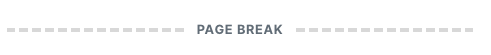 Gravity Forms page break field in editor