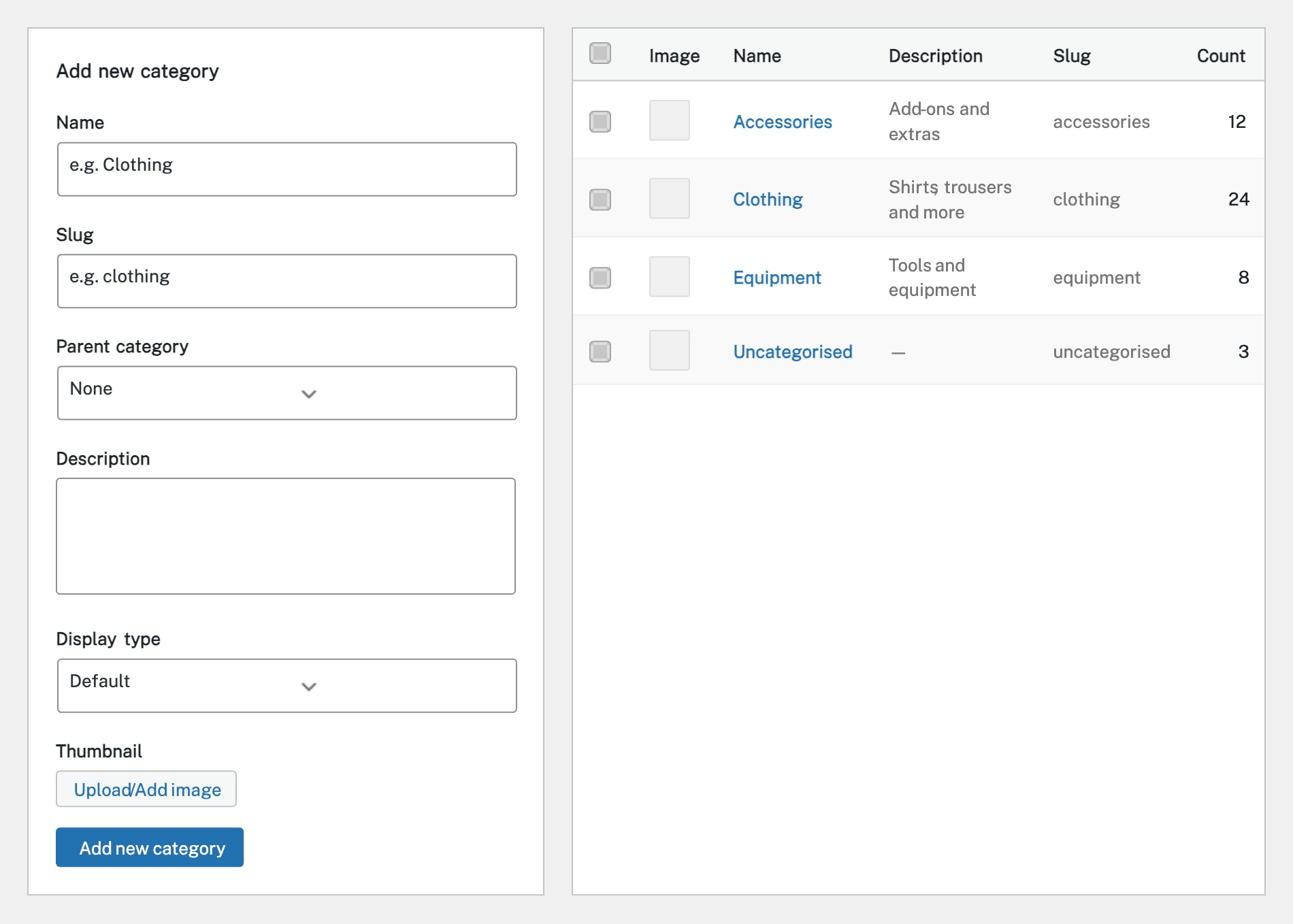 Managing Product Categories & Tags – Innermedia Knowledge Base
