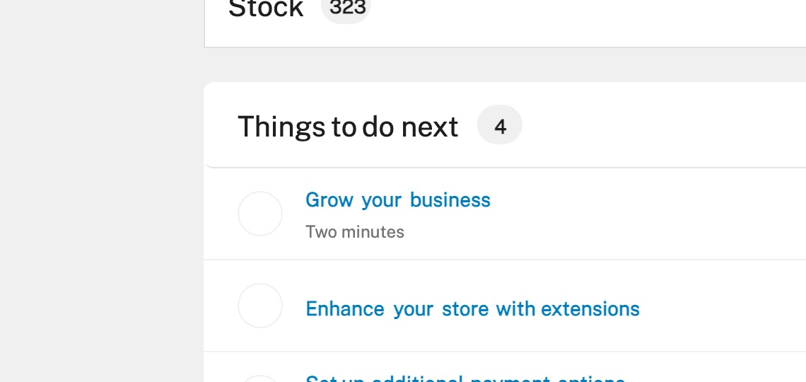 Things To Do Next