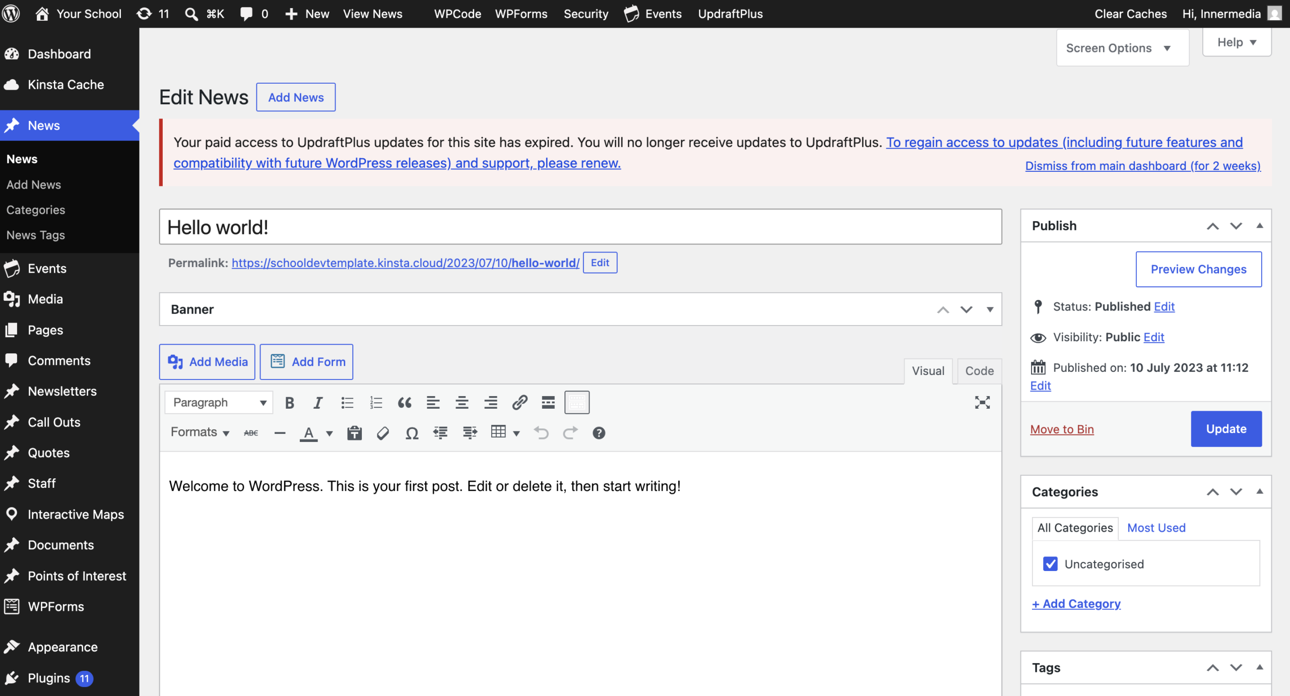 Publish